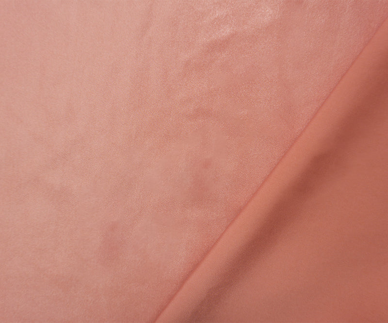 Deep Coral Famous Maker Nylon Solid Tricot Knit Yoga Fabric