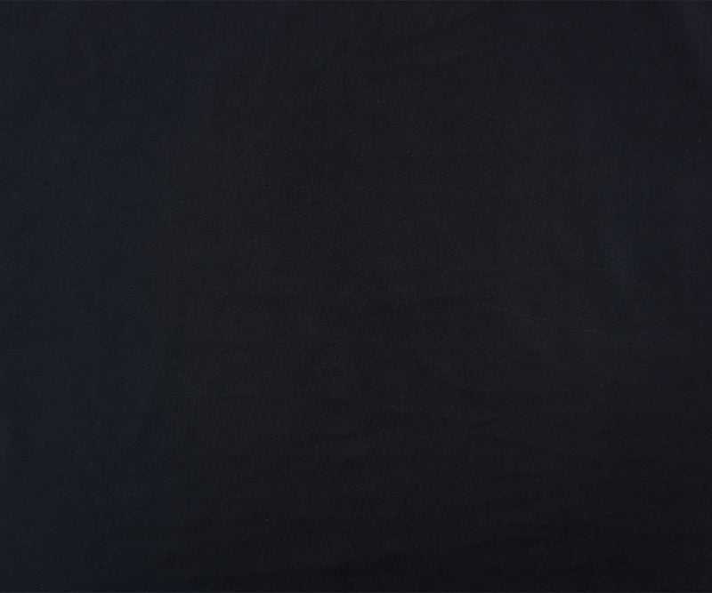 Black Famous Maker Nylon Spandex Solid Tricot Knit Yoga Fabric