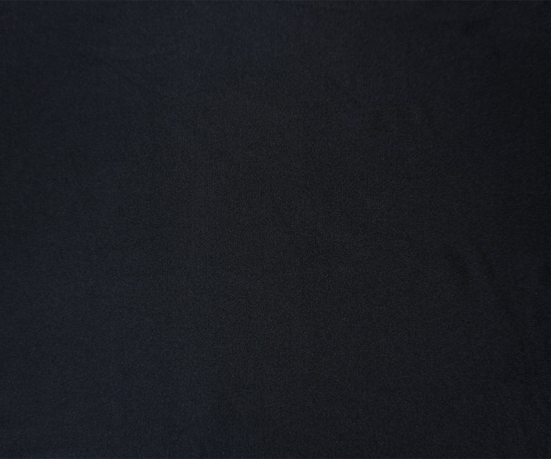 Black Famous Maker Nylon Spandex Satin Tricot Knit Yoga Fabric