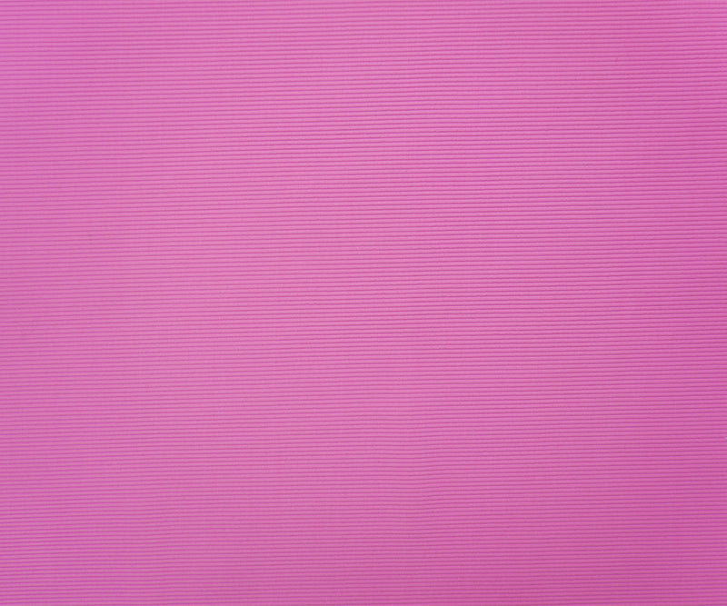 Pink Famous Maker Nylon Spandex Solid Rib Knit Fabric