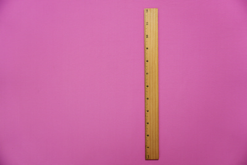 Pink Famous Maker Nylon Spandex Solid Rib Knit Fabric