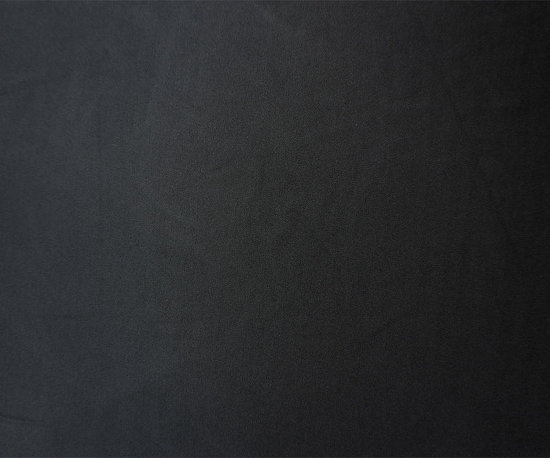 Black Famous Maker Nylon Solid Satin Tricot Knit Yoga Fabric