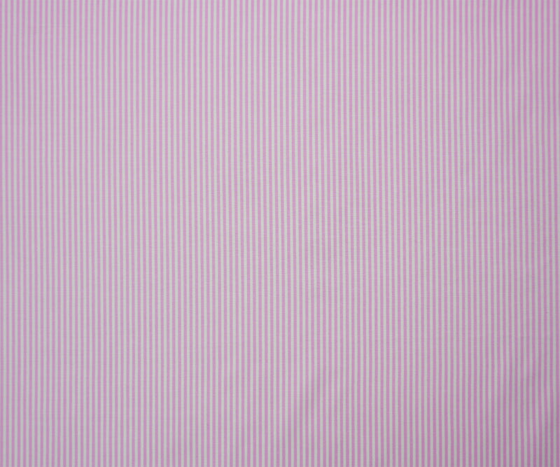 Pink Famous Maker Cotton-Rayon Stripe Woven Shirting Fabric