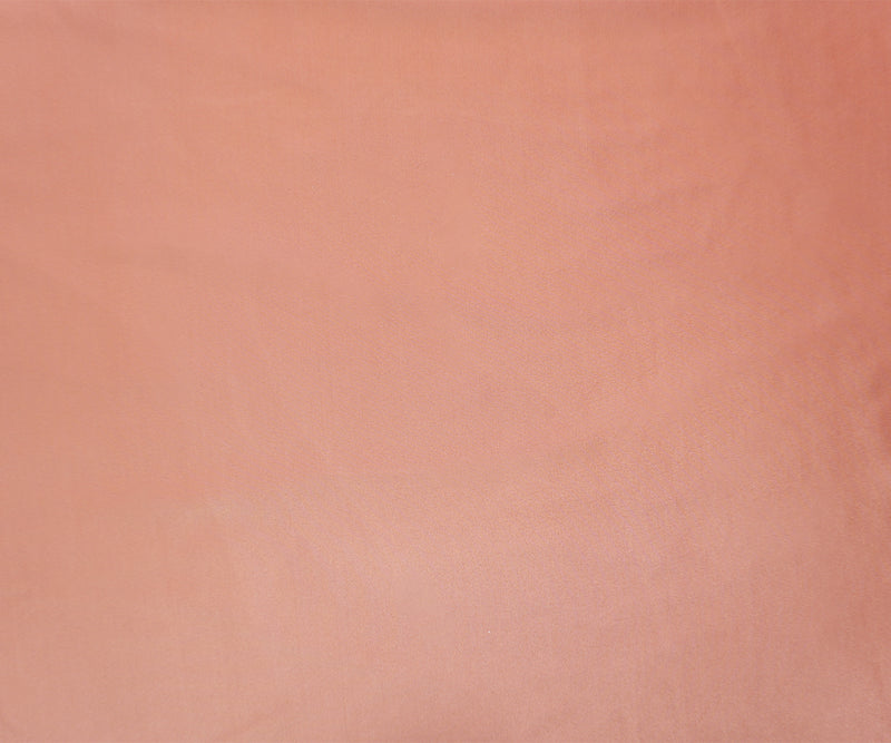Coral Peach Famous Maker Nylon Solid Satin Tricot Knit Yoga Fabric