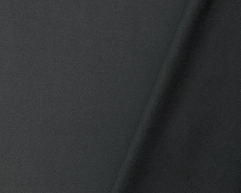 Gray Nylon Spandex Solid Tricot Knit Famous Maker Yoga Fabric