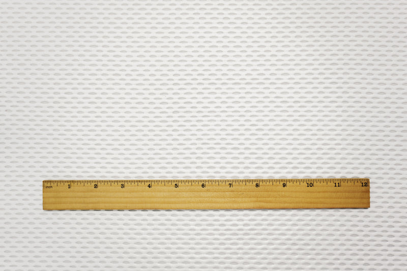 White Famous Maker Nylon Spandex Stretch Mesh Knit Yoga Fabric
