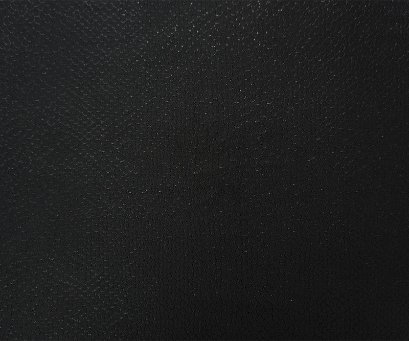 Black Famous Maker Nylon 3D Reptile Tricot Knit Yoga Fabric