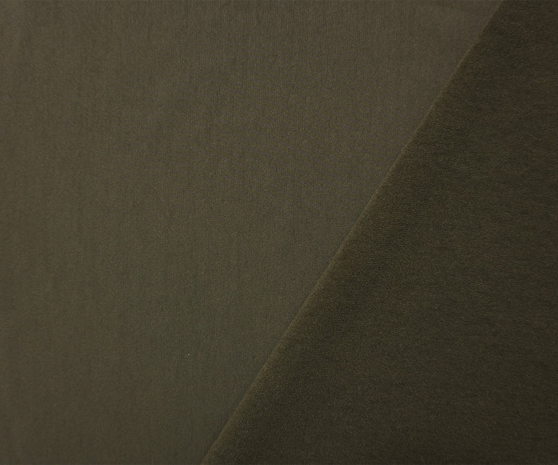 Olive Brown Famous Maker Nylon Spandex Stretch Solid Tricot Knit Yoga Fabric