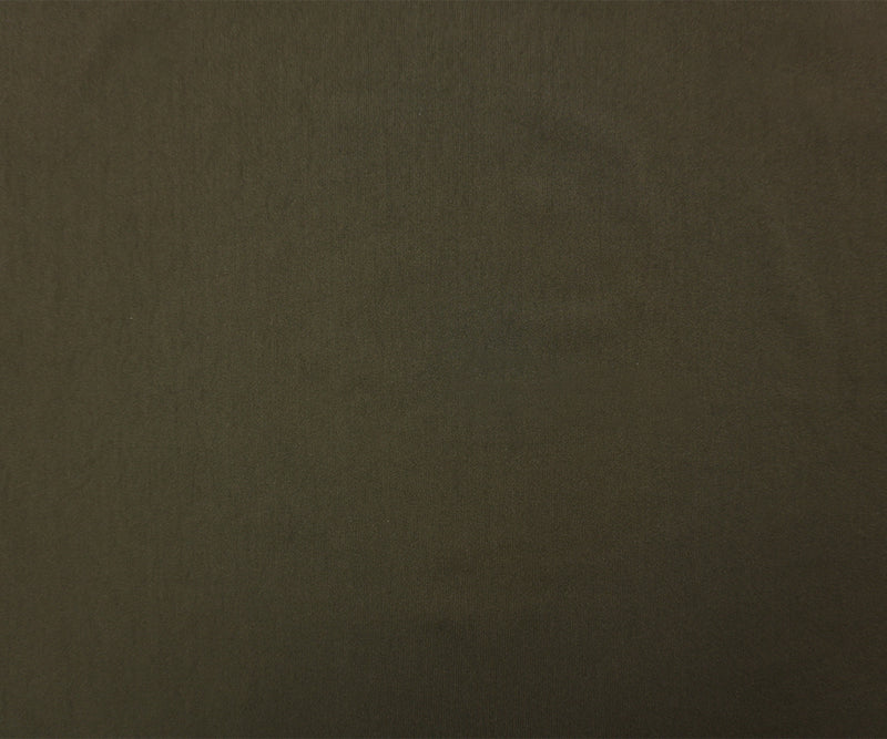 Olive Brown Famous Maker Nylon Spandex Stretch Solid Tricot Knit Yoga Fabric