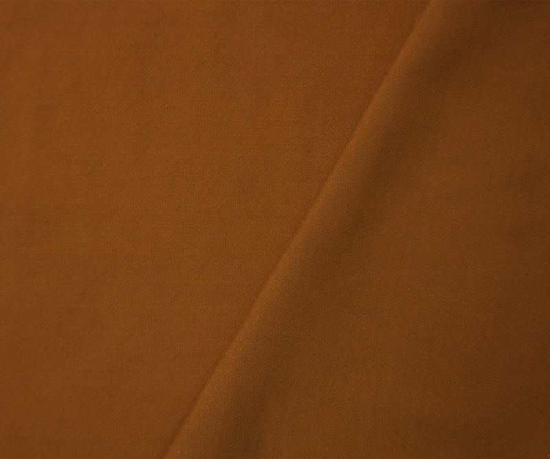 Brown Famous Maker Nylon Spandex Stretch Solid Tricot Knit Yoga Fabric