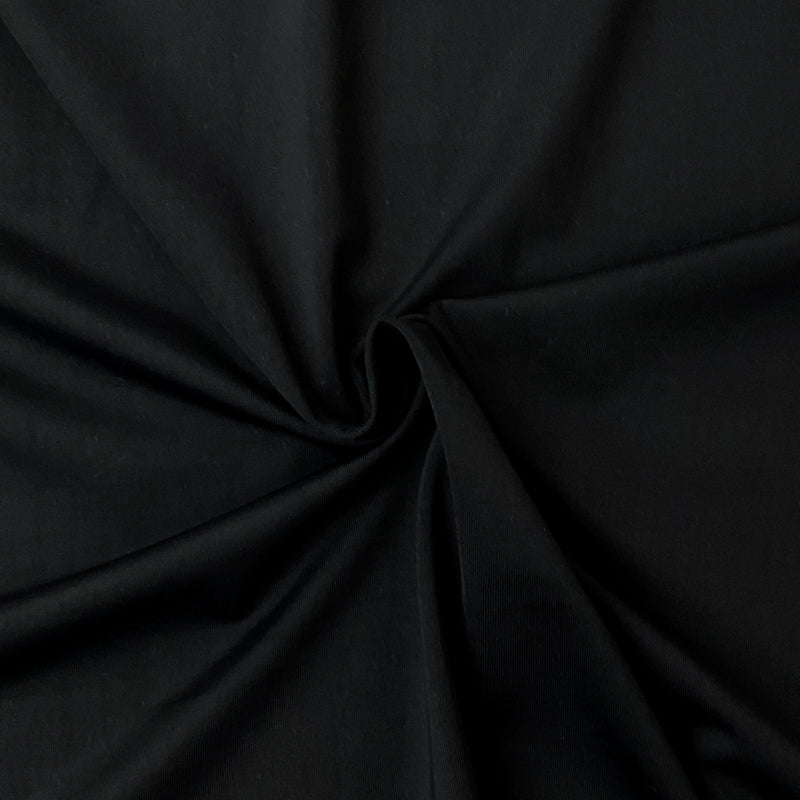 Black Famous Maker Nylon Spandex Mini Diamond Tricot Knit Yoga Fabric