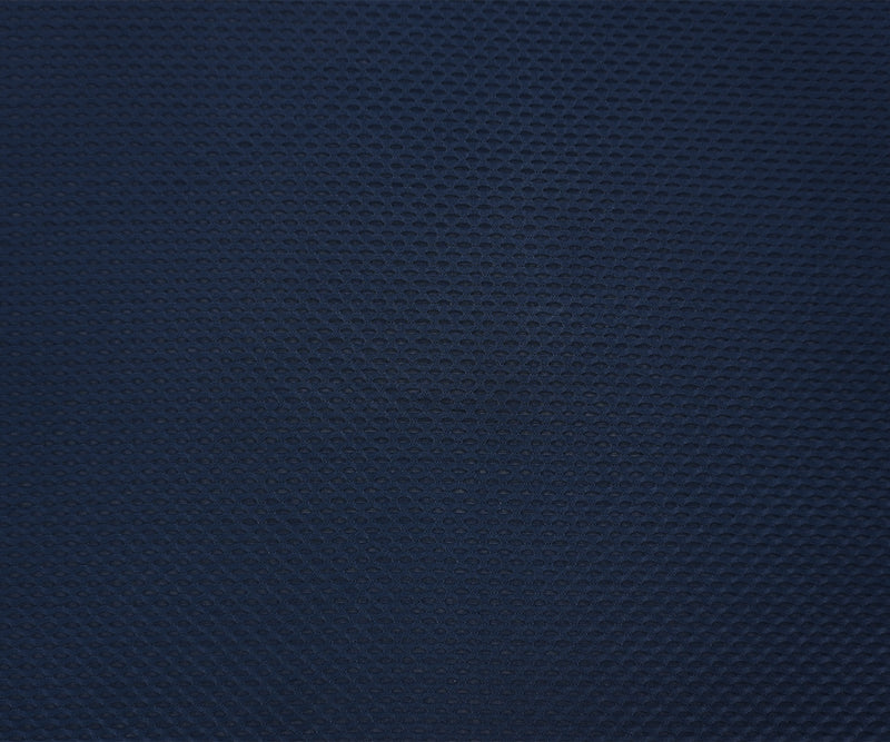 Deep Navy Famous Maker Nylon Stretch Mesh Knit Yoga Fabric