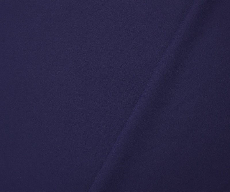 Dark Blue Famous Maker Nylon Spandex Stretch Solid Tricot Knit Yoga Fabric