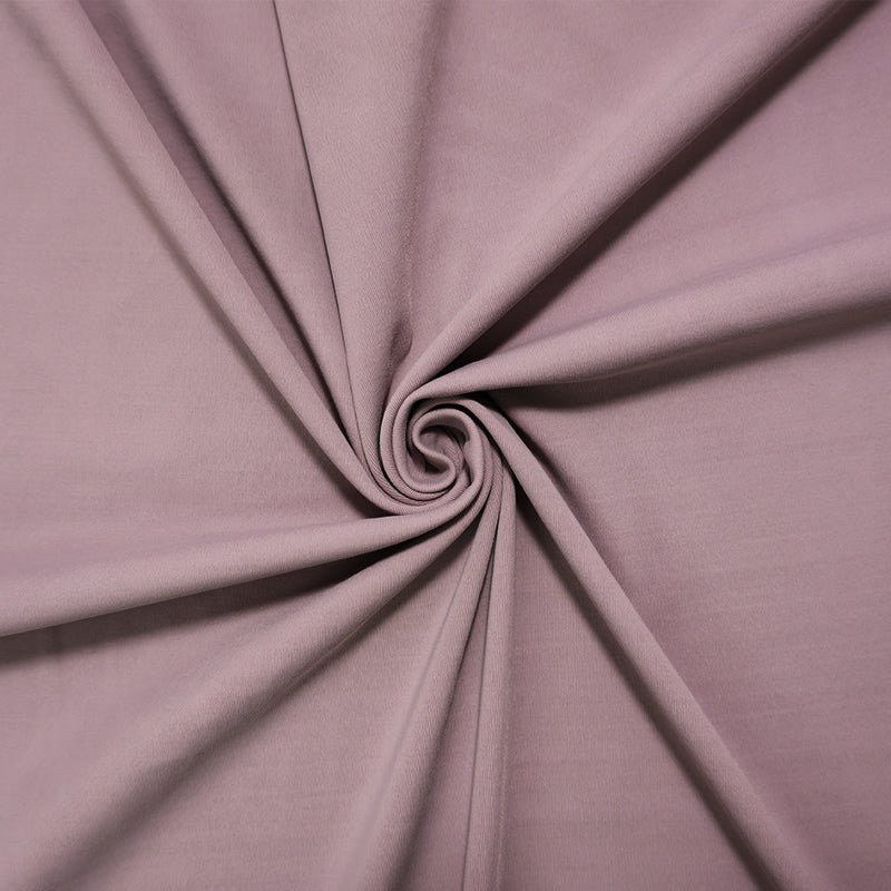 Light Mauve Purple Famous Maker Nylon Tricot Knit Yoga Fabric