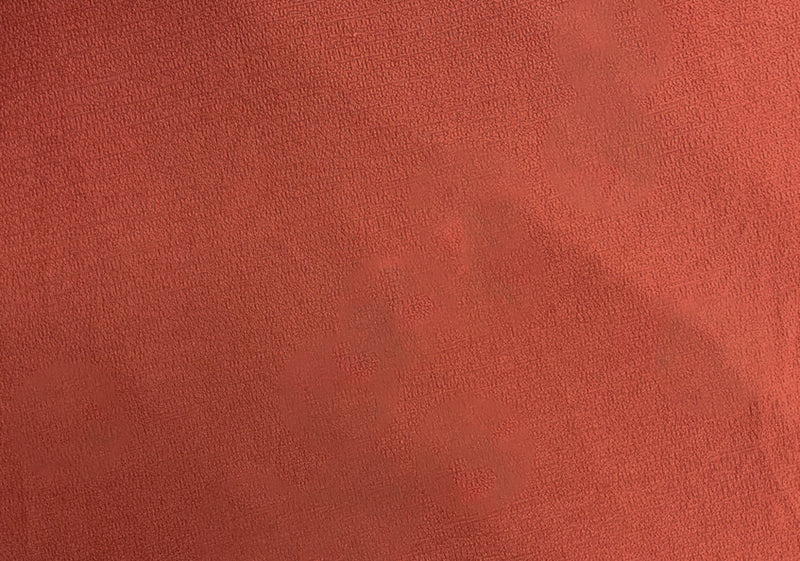 Red Poly Rayon Texture Dobby-Like Knit Fabric
