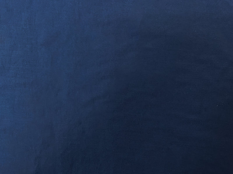 Blue Rayon Nylon Solid Pique Knit Fabric