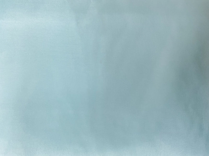 Blue Poly China Silk Solid Lining Woven Fabric