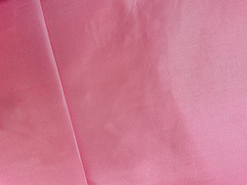 Pink Poly China Silk Solid Lining Woven Fabric
