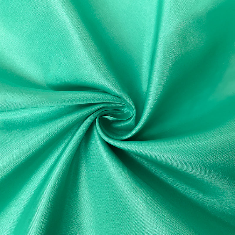 Green Poly China Silk Solid Lining Woven Fabric
