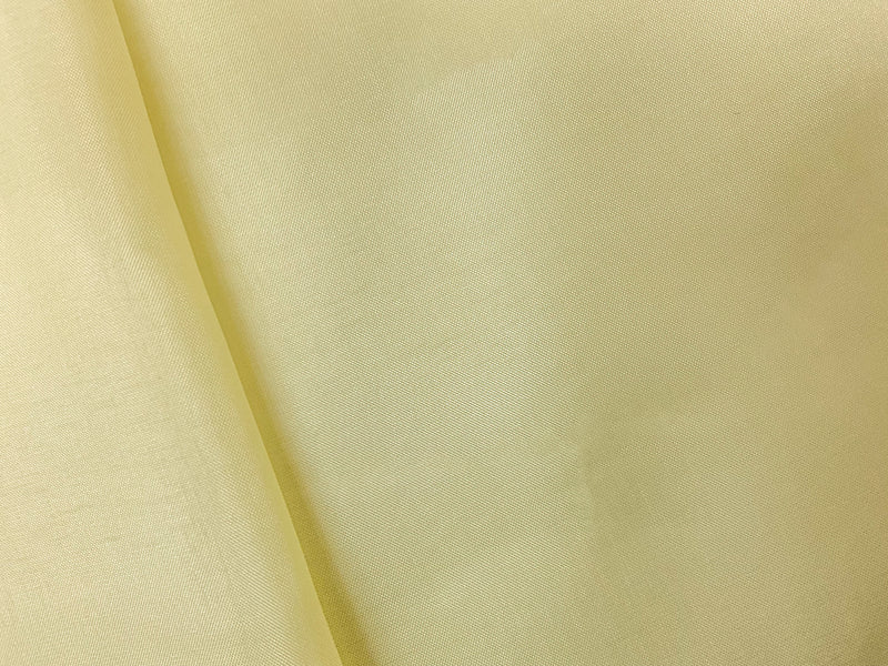 Light Yellow Poly China Silk Solid Lining Woven Fabric