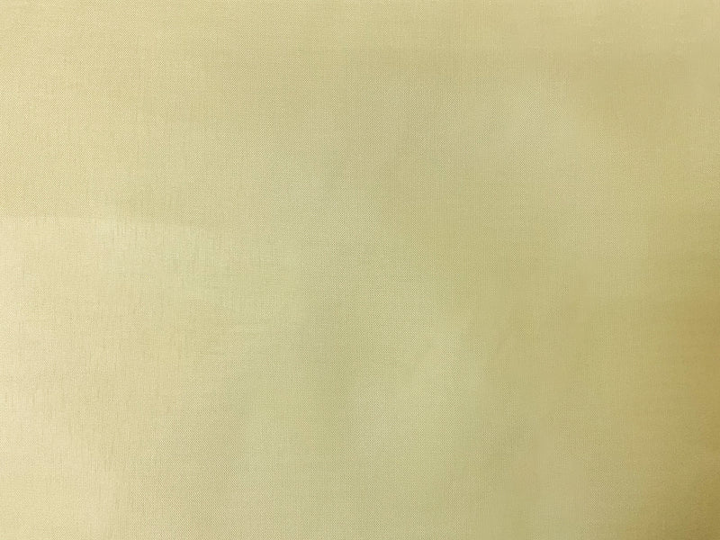 Light Yellow Poly China Silk Solid Lining Woven Fabric