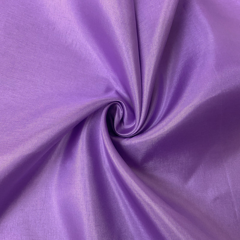 Purple Poly China Silk Solid Lining Woven Fabric