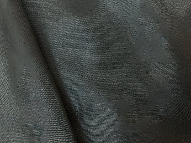 Deep Cool Gray China Silk Solid Lining Woven Fabric