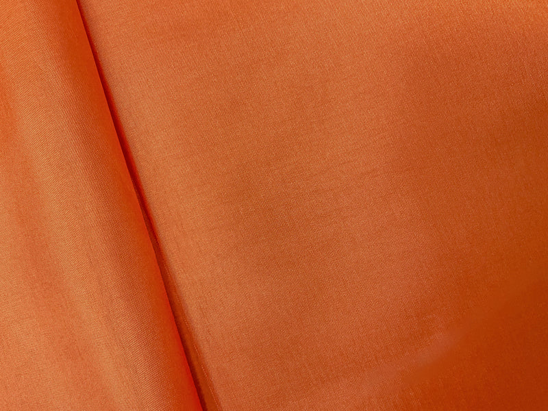 Orange Poly China Silk Solid Lining Woven Fabric