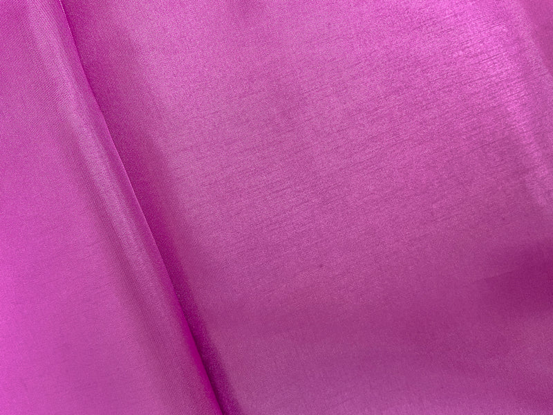 Purple Poly China Silk Solid Lining Woven Fabric