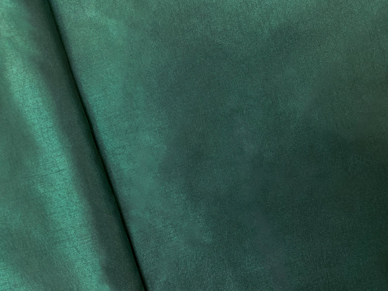 Deep Green Poly China Silk Solid Lining Woven Fabric