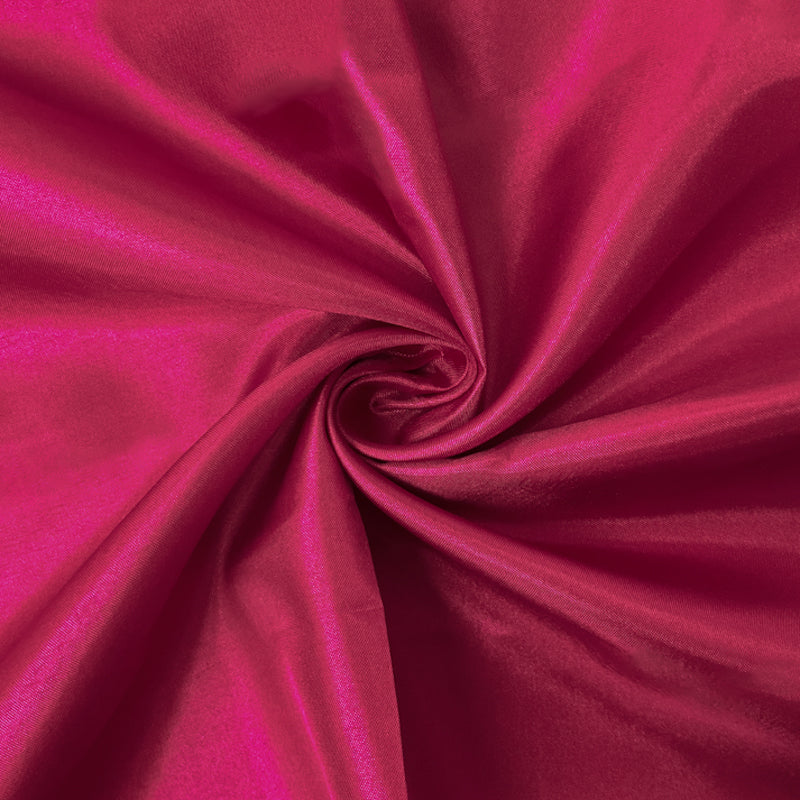 Red Poly China Silk Lining Woven Fabric
