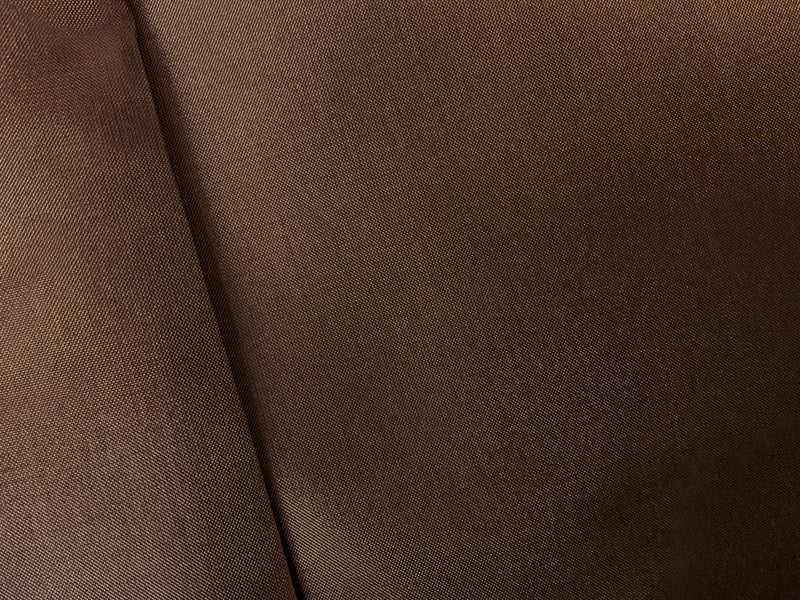 Dark Brown Poly China Silk Solid Lining Woven Fabric