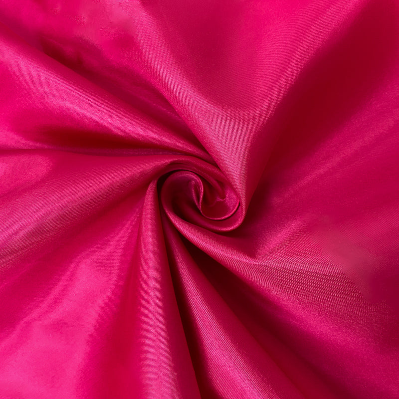 Pink Poly China Silk Solid Lining Woven Fabric