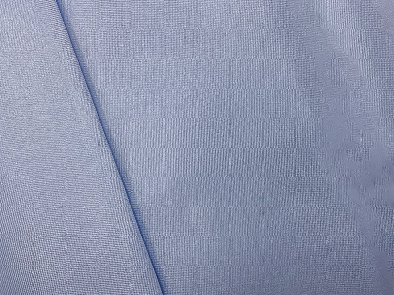 Blue Poly China Silk Solid Lining Woven Fabric