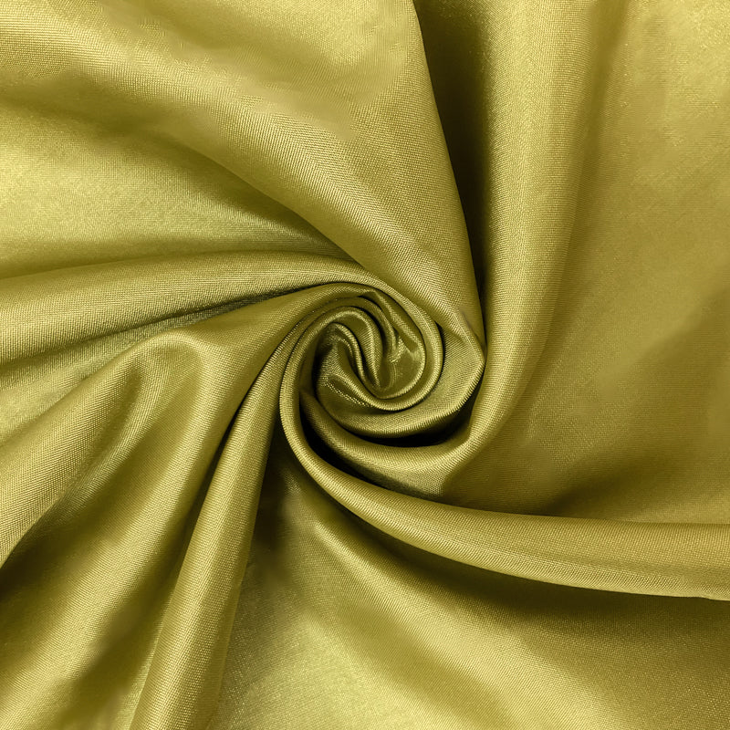Chartreuse Green Poly China Silk Solid Lining Woven Fabric