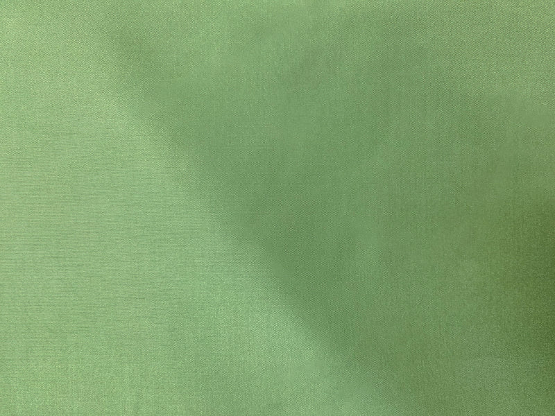 Green Poly China Silk Solid Lining Woven Fabric