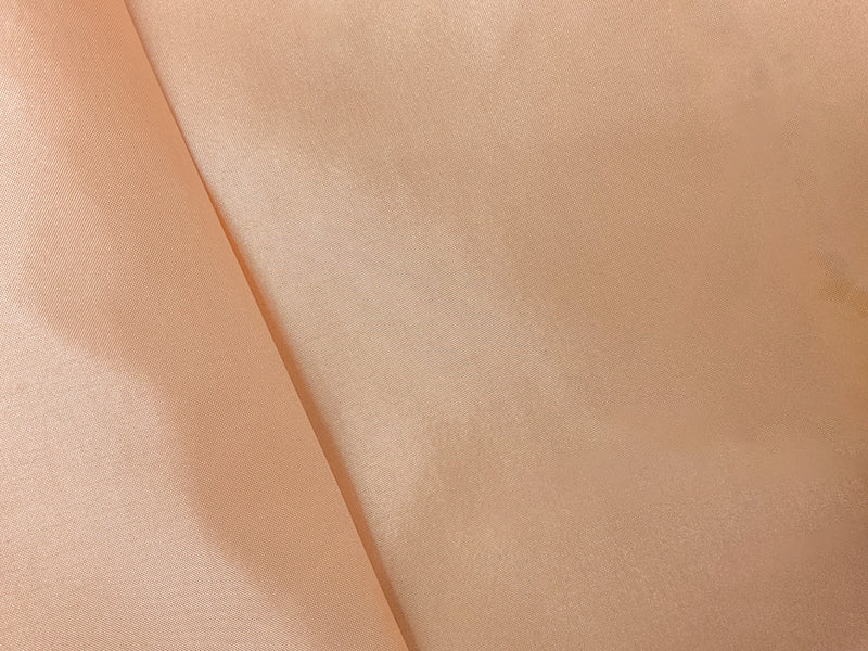 Light Beige Poly China Silk Solid Lining Woven Fabric