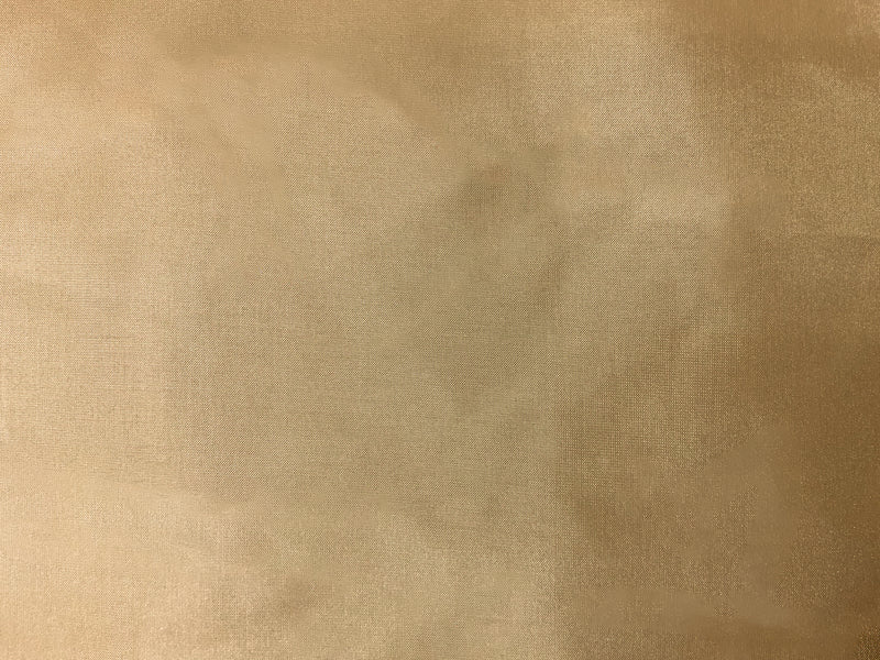 Beige Poly China Silk Solid Lining Woven Fabric