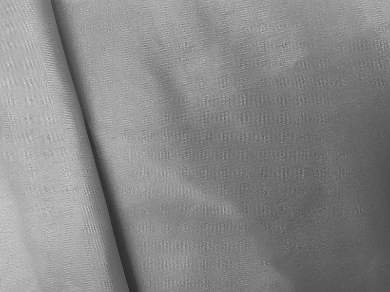 Gray Poly China Silk Solid Lining Woven Fabric