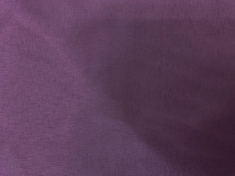 Deep Purple Poly China Silk Solid Lining Woven Fabric