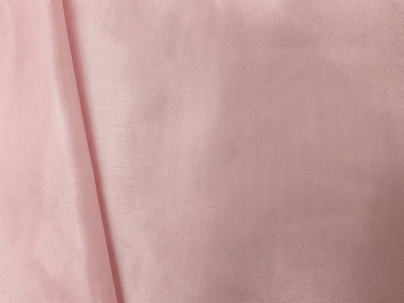 Light Pink Poly China Silk Solid Lining Woven Fabric