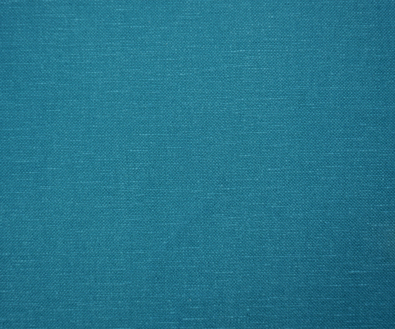 Dark Teal PKaufmann Cotton-Linen Fulton Canvas Decorating Fabric