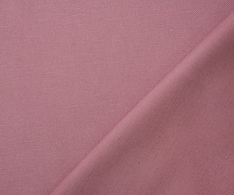Pink PKaufmann Cotton-Linen Fulton Canvas Decorating Fabric
