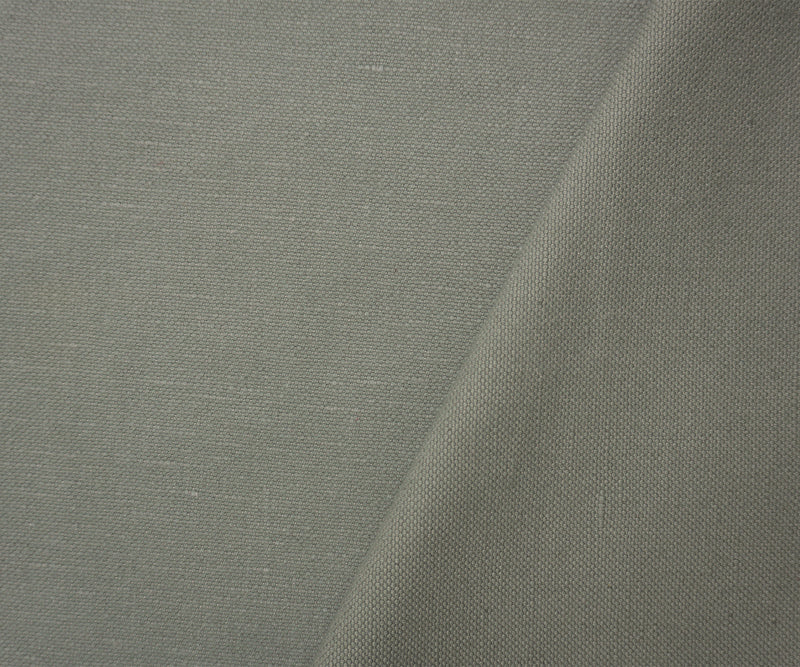 Gray PKaufmann Cotton-Linen Fulton Canvas Decorating Fabric