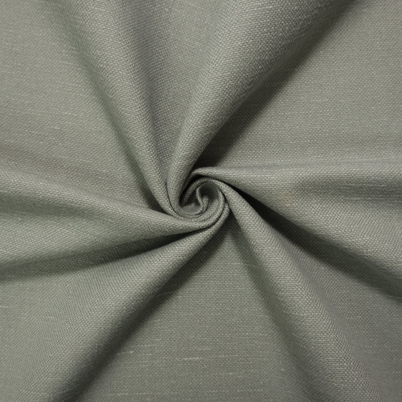 Gray PKaufmann Cotton-Linen Fulton Canvas Decorating Fabric