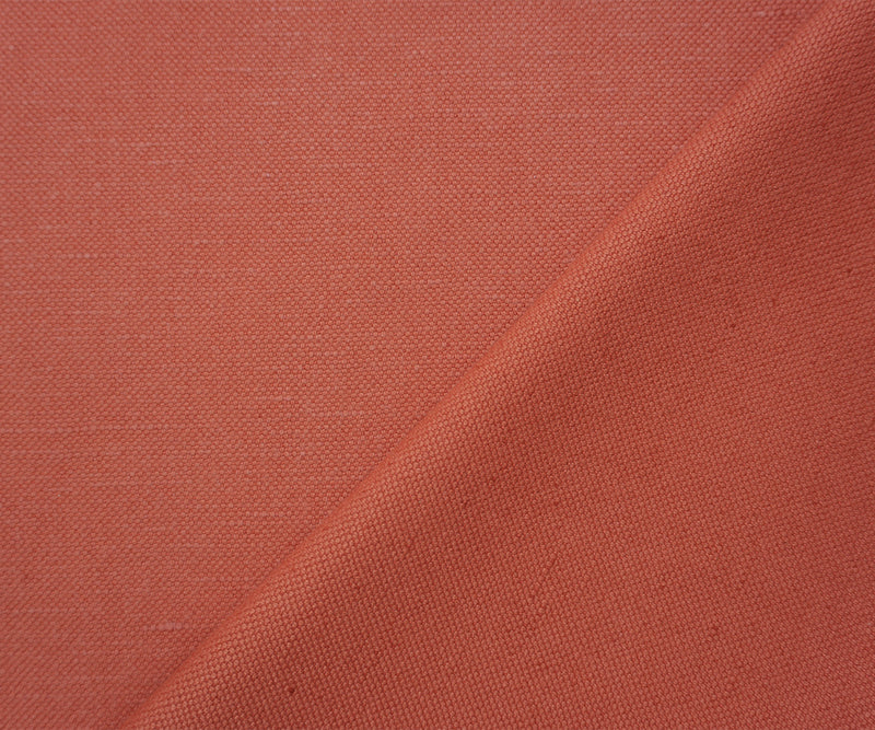 Orange PKaufmann Cotton-Linen Fulton Canvas Decorating Fabric