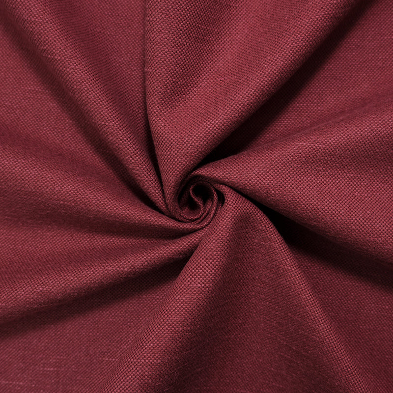 Deep Red PKaufmann Cotton-Linen Fulton Canvas Decorating Fabric