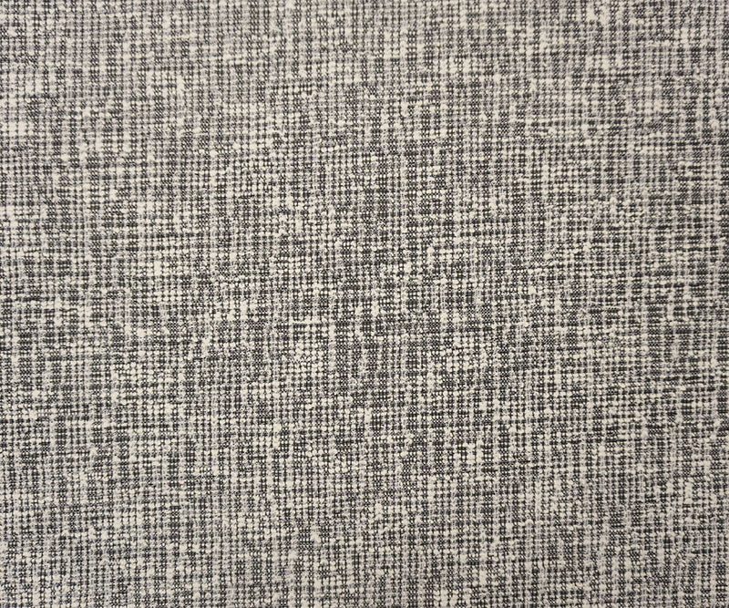 White-White Poly Cotton Texture Boucle Knit Fabric