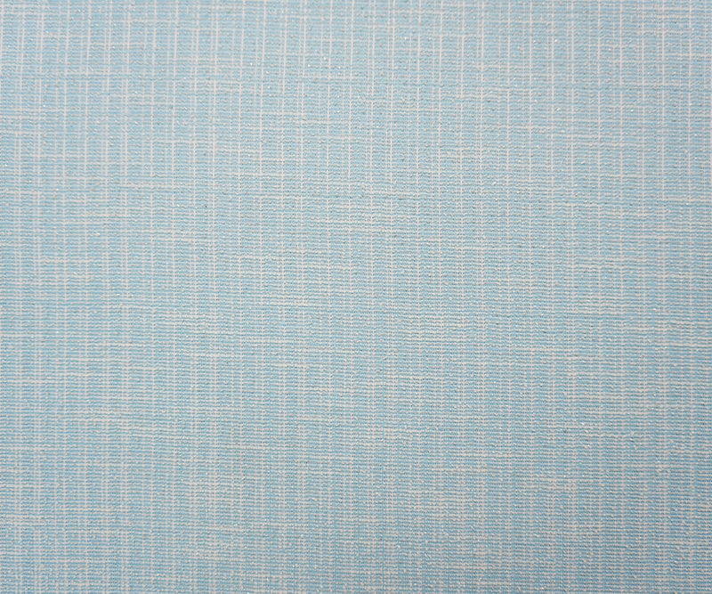 Blue-Silver-Multi Poly Cotton Spandex Texture Boucle Knit Fabric