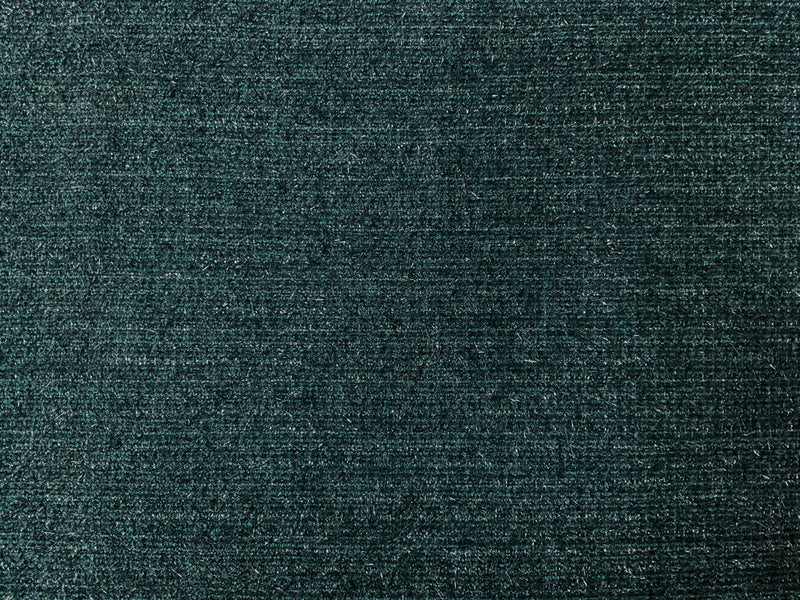 Green-Silver Poly Metallic Eyelash Boucle Knit Fabric